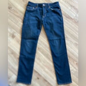American Eagle Outfitters men’s Dark Blue Slim Straight Leg Jeans